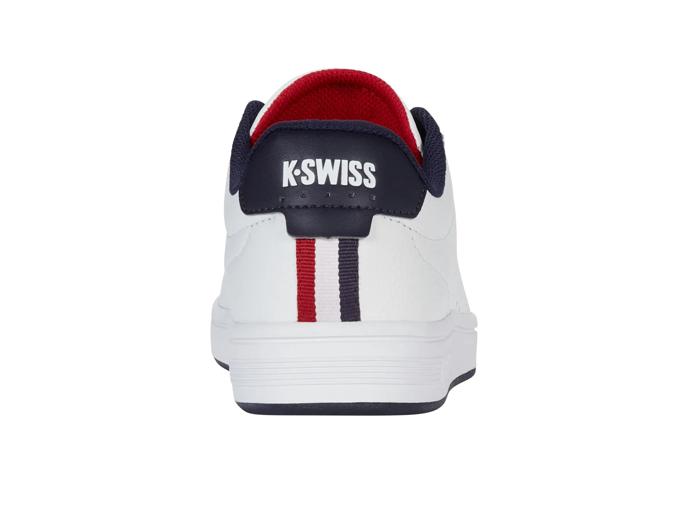 04411-130-M | COURT BASE II | WHITE/NAVY/RED