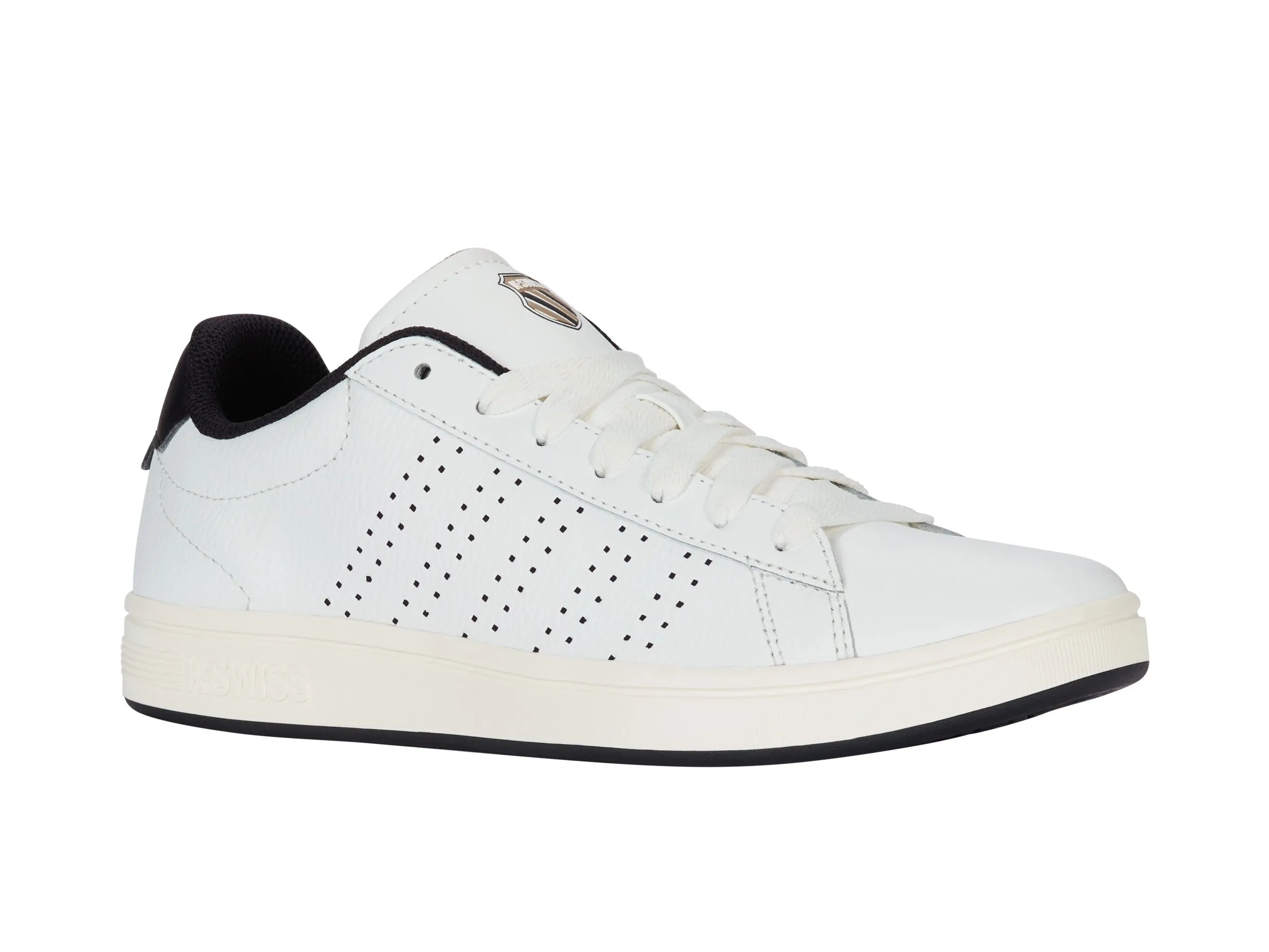 04411-131-M | COURT BASE II | BRIGHT WHITE/NATURAL/BLACK