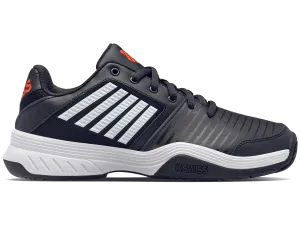 05443-043-M | COURT EXPRESS | JET BLACK/WHITE/SPICY ORANGE
