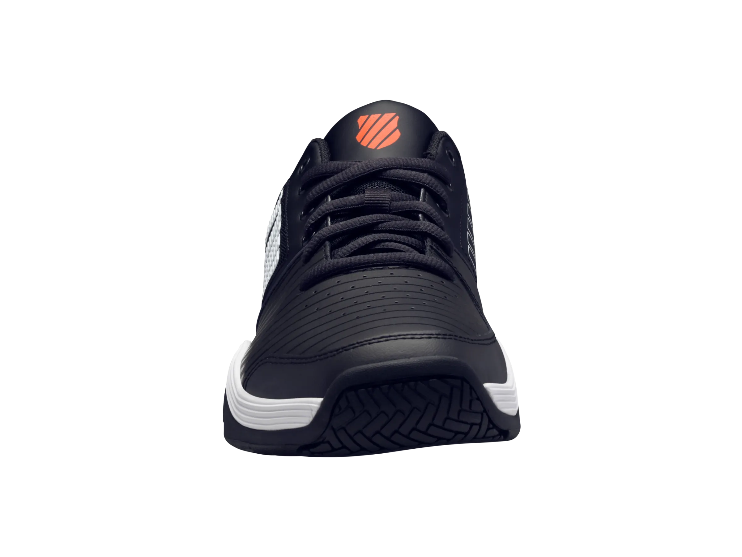 05443-043-M | COURT EXPRESS | JET BLACK/WHITE/SPICY ORANGE