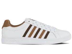 07011-919-M | COURT TIEBREAK | WHITE/TOASTED COCONUT/CHOCOLATE BROWN
