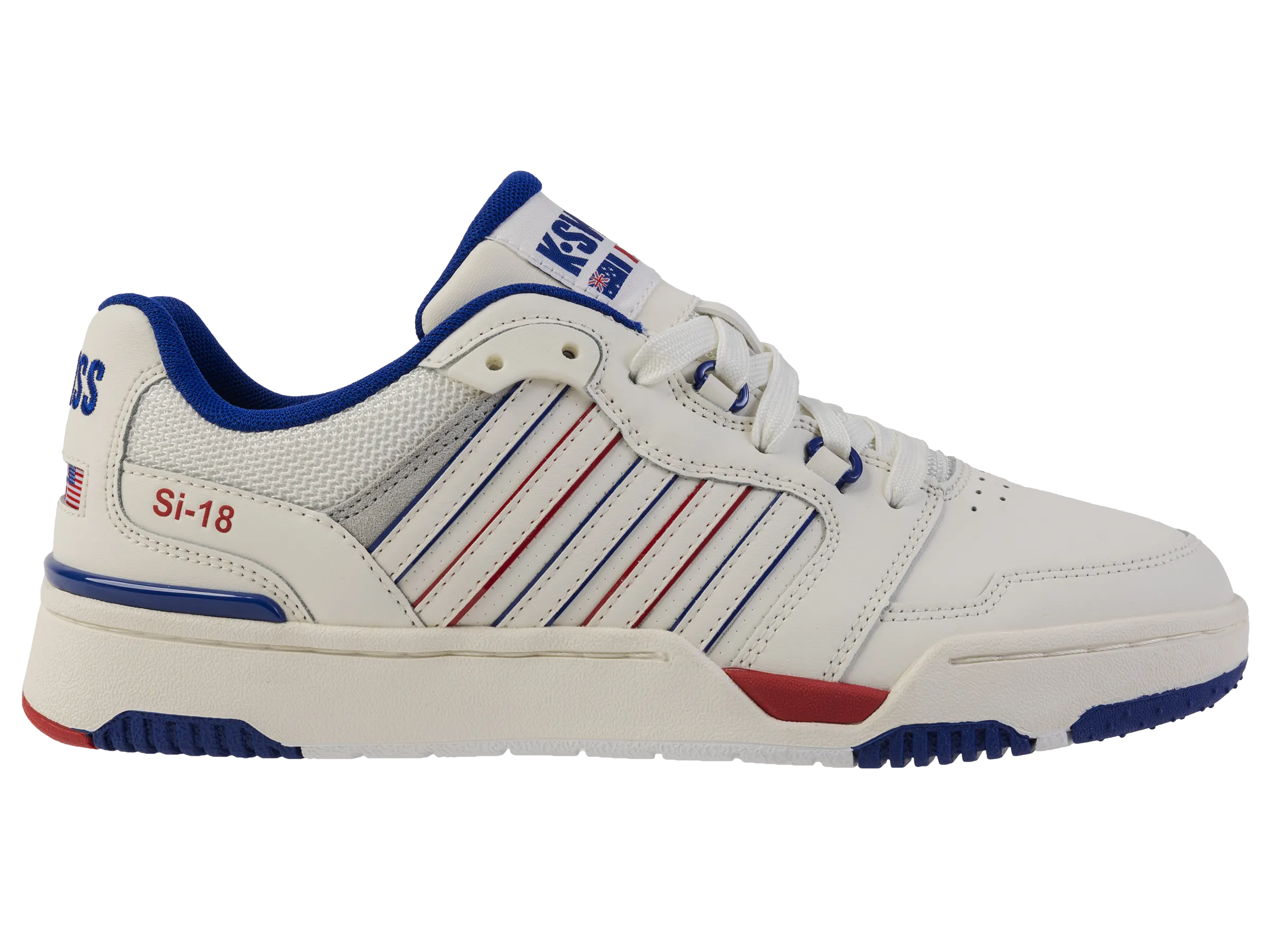 08531-172-M | SI-18 RIVAL | SNOW WHITE/NAVY/RED