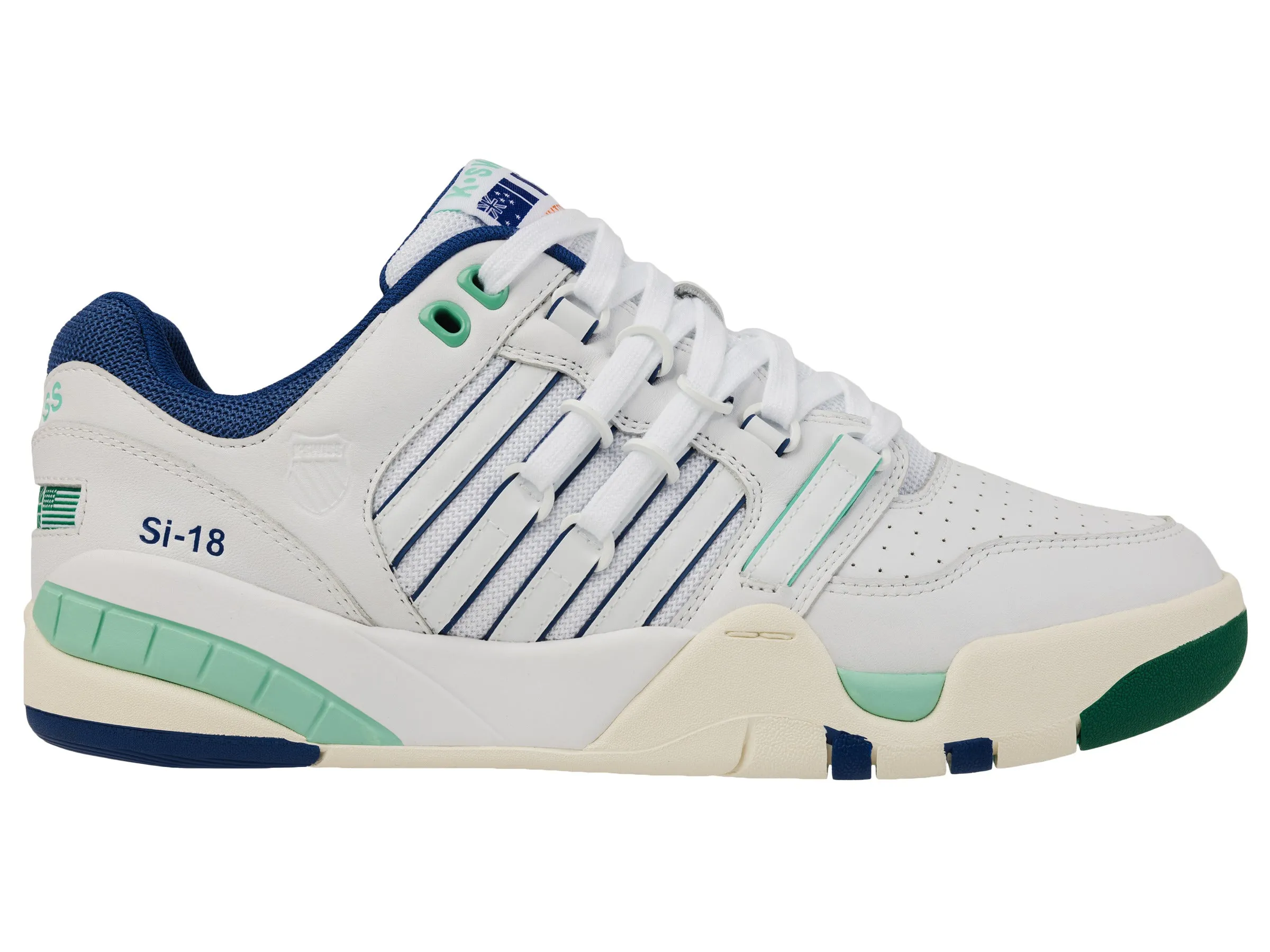 09280-113-M | SI-18 | WHITE/GALAXY BLUE/LUSH MEADOW/VANILLA ICE/ORIOLE/B