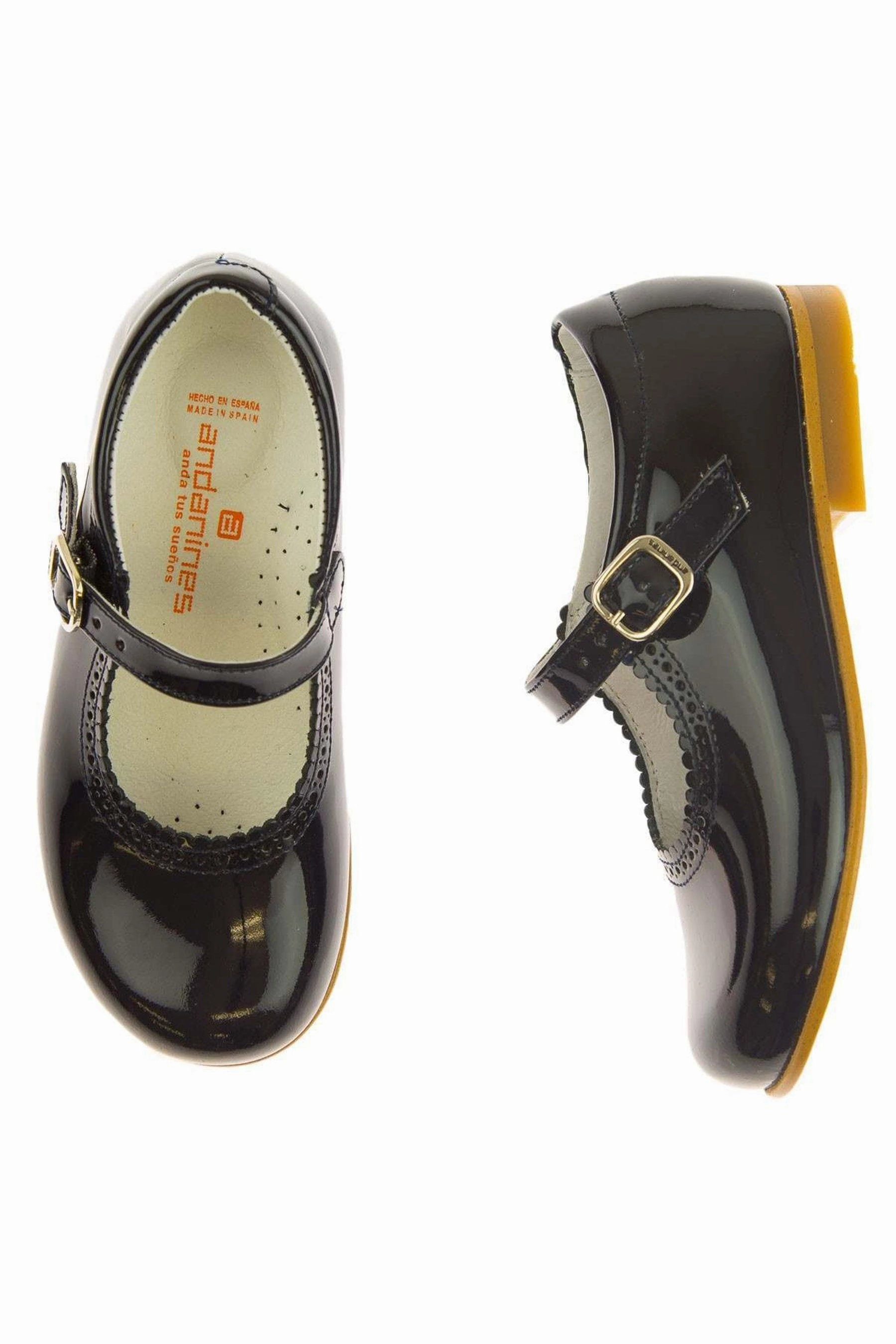 TodayS Special Andanines Girls Patent Leather Mary Jane Shoes