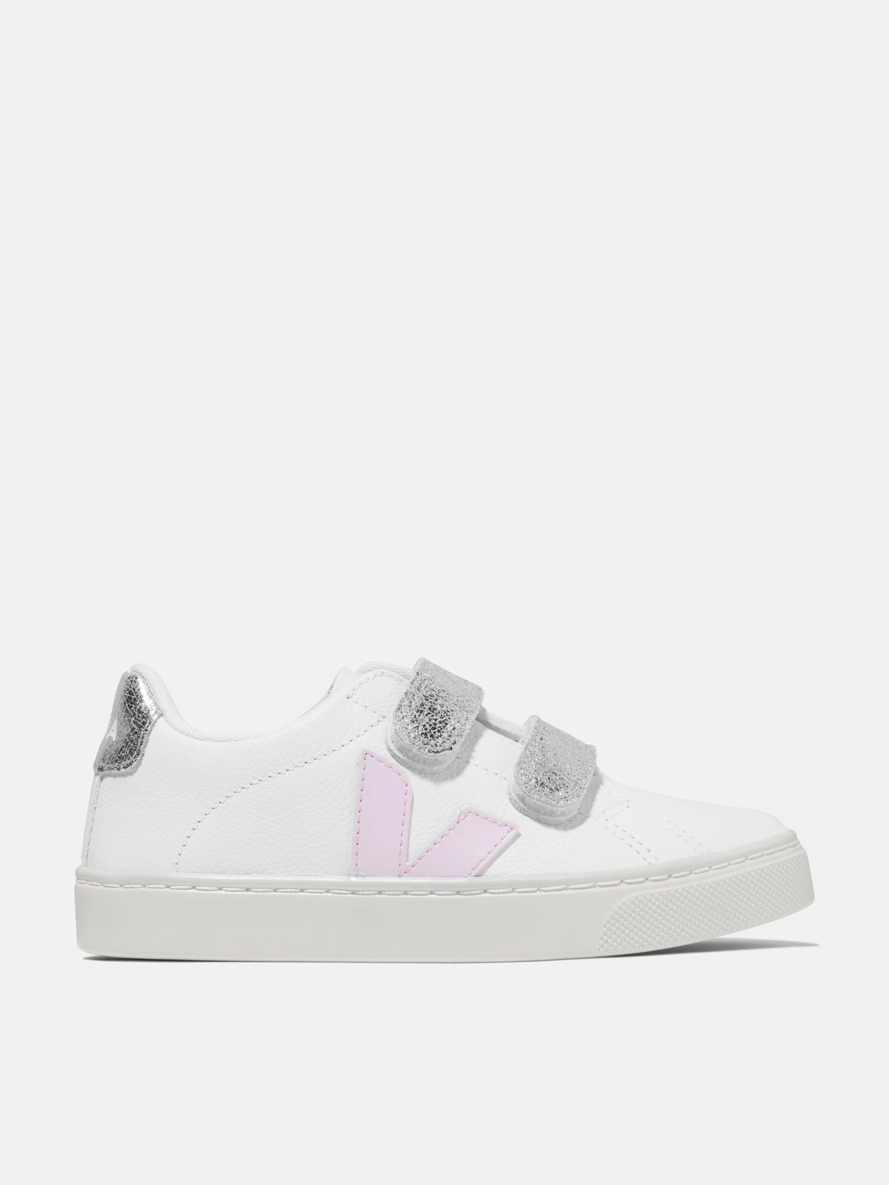 Superior Materials, High Performance 1-week special Veja Girls ChromeFree Leather Esplar Trainers in White Refurbished deal