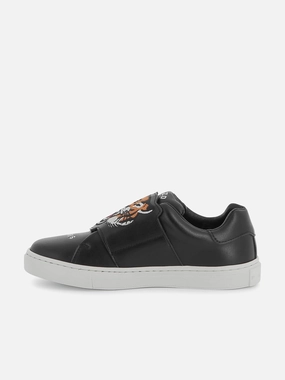 Padded, Back Slot 3-month deal Kids Tiger Trainers in Grey Budget-Friendly Deal