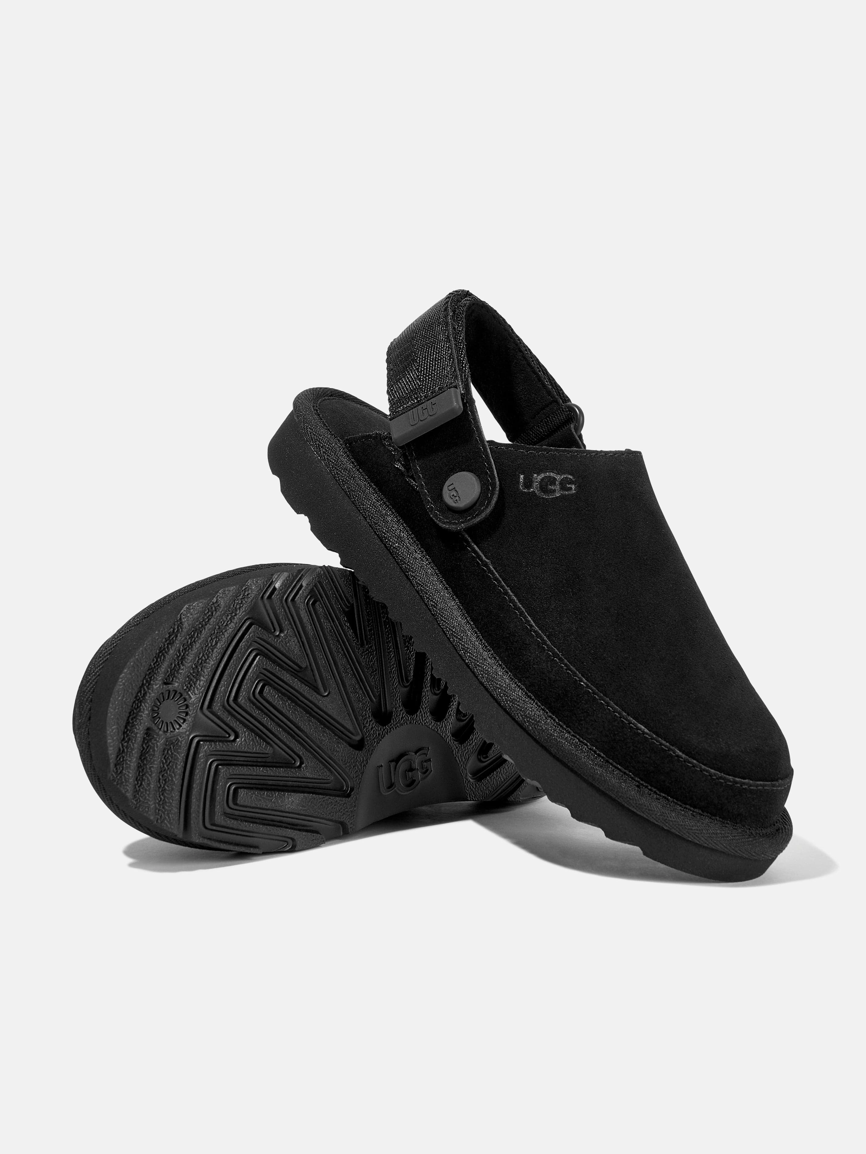 All-Day Comfort UGG Kids Goldenstar Clog in Black