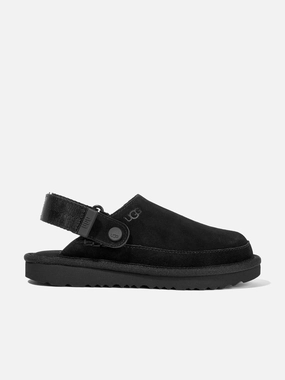 Best For Workouts 3-month deal UGG Kids Goldenstar Clog in Black Cutting-Edge