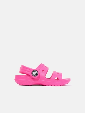 Easy Checkout 7-Day Free Return Crocs Girls Classic Crocs Sandal in Pink Outdoor Helper Check It Out