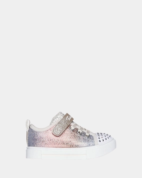 Now Trending 7-Day No-Return Reason Twinkle Toes Sparks Sequin Flash Infant Silver/Gold Glitter Professional Choice