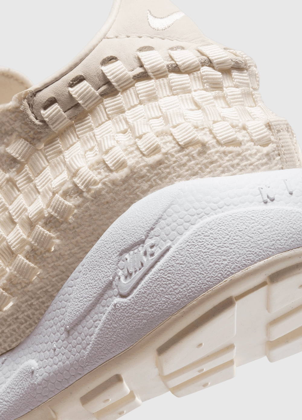 Exclusive Drop Women's Air Footscape Woven 'Phantom Light Bone' Sneakers