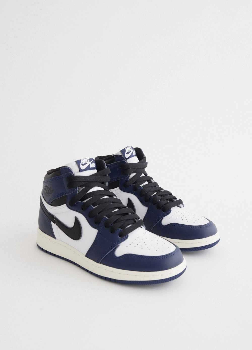 Yellow Beach Tote, Gym Tote Bag With Shoe Compartment Air Jordan 1 Retro High OG 'Midnight Navy' Sneakers (GS)