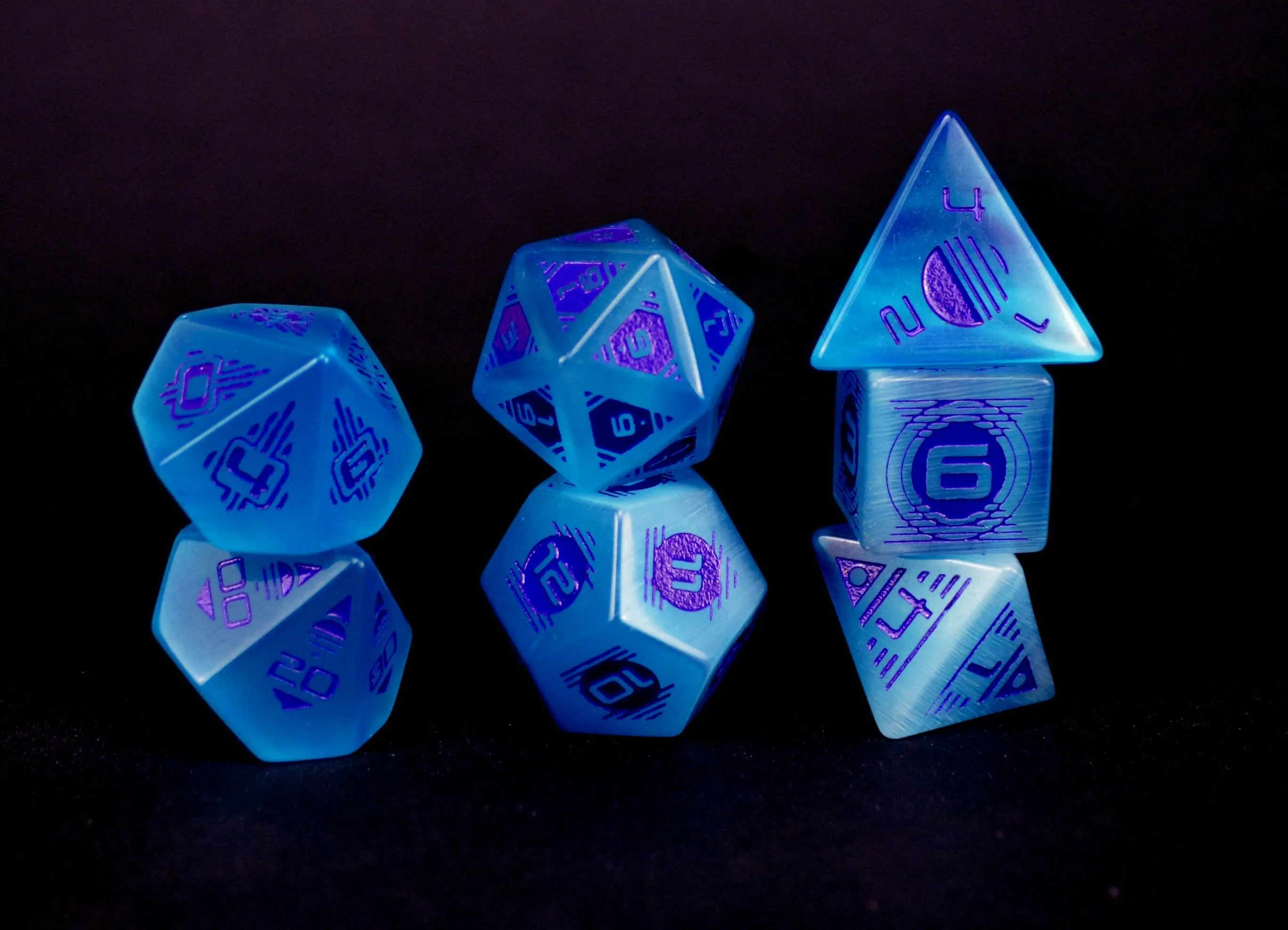 80s Aqua Cat's Eye