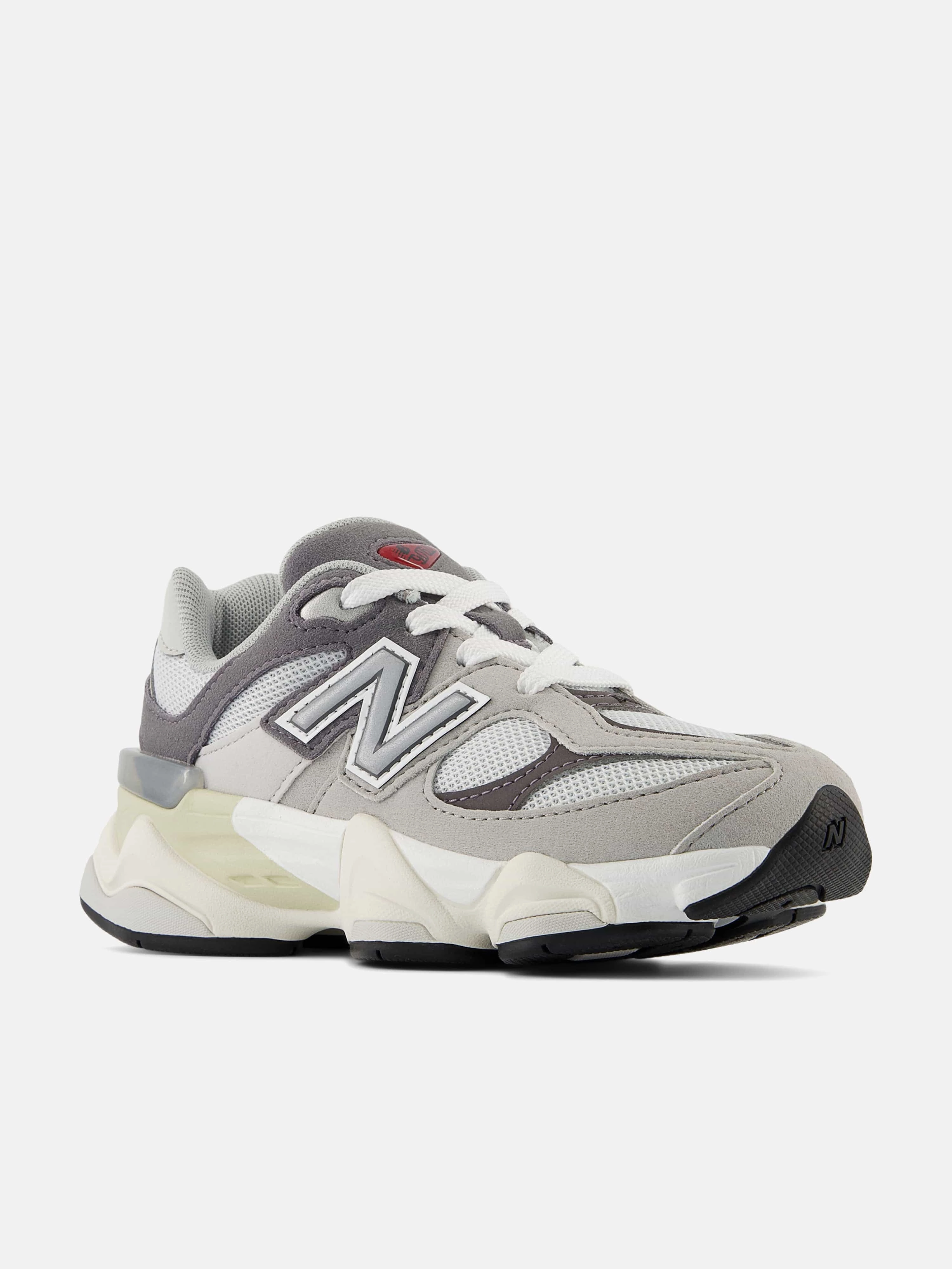 Kids 9060 Trainers in Grey Add To Cart, Padded Strap, Exclusive Drop