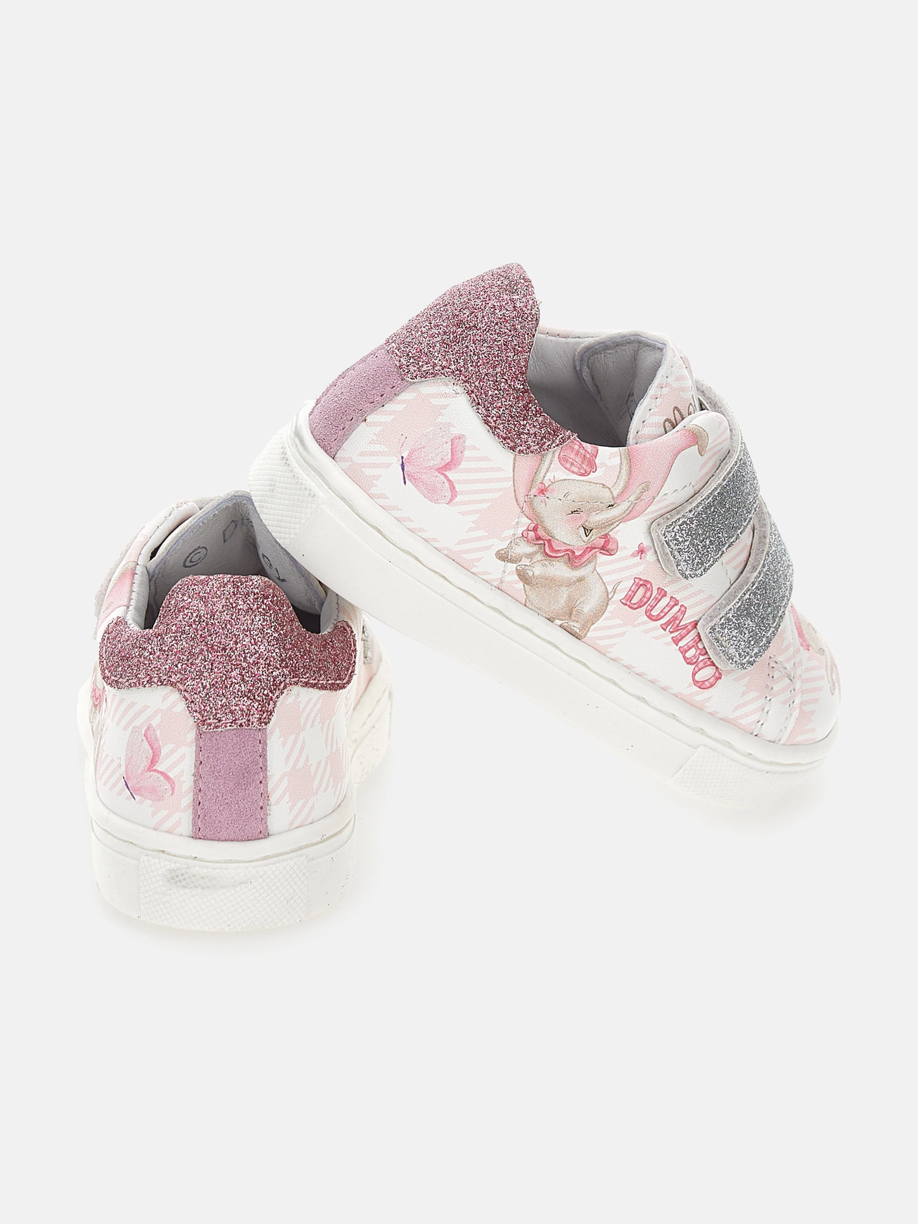 Trusted By Thousands Monnalisa Girls Disney Dumbo Glitter Trainers in Pink