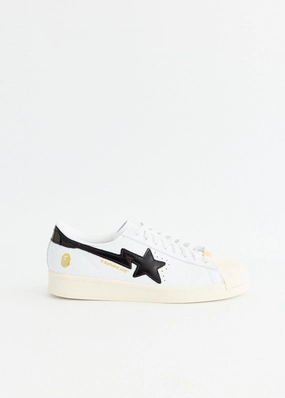 Lining Advanced feature discount x BAPE Superstar Sneakers Save More Embossed Leather