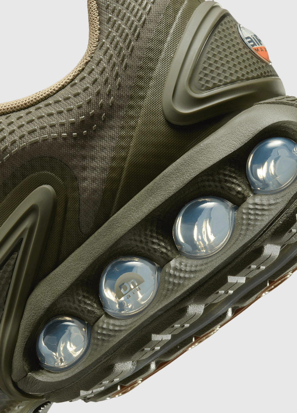 Portable & Rechargeable Air Max Dn 'Olive' Sneakers