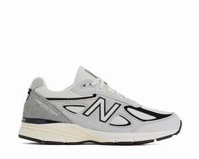 Travel Ready Advanced Technology New Balance 990v4 Made in USA "Grey Black" Original Brand