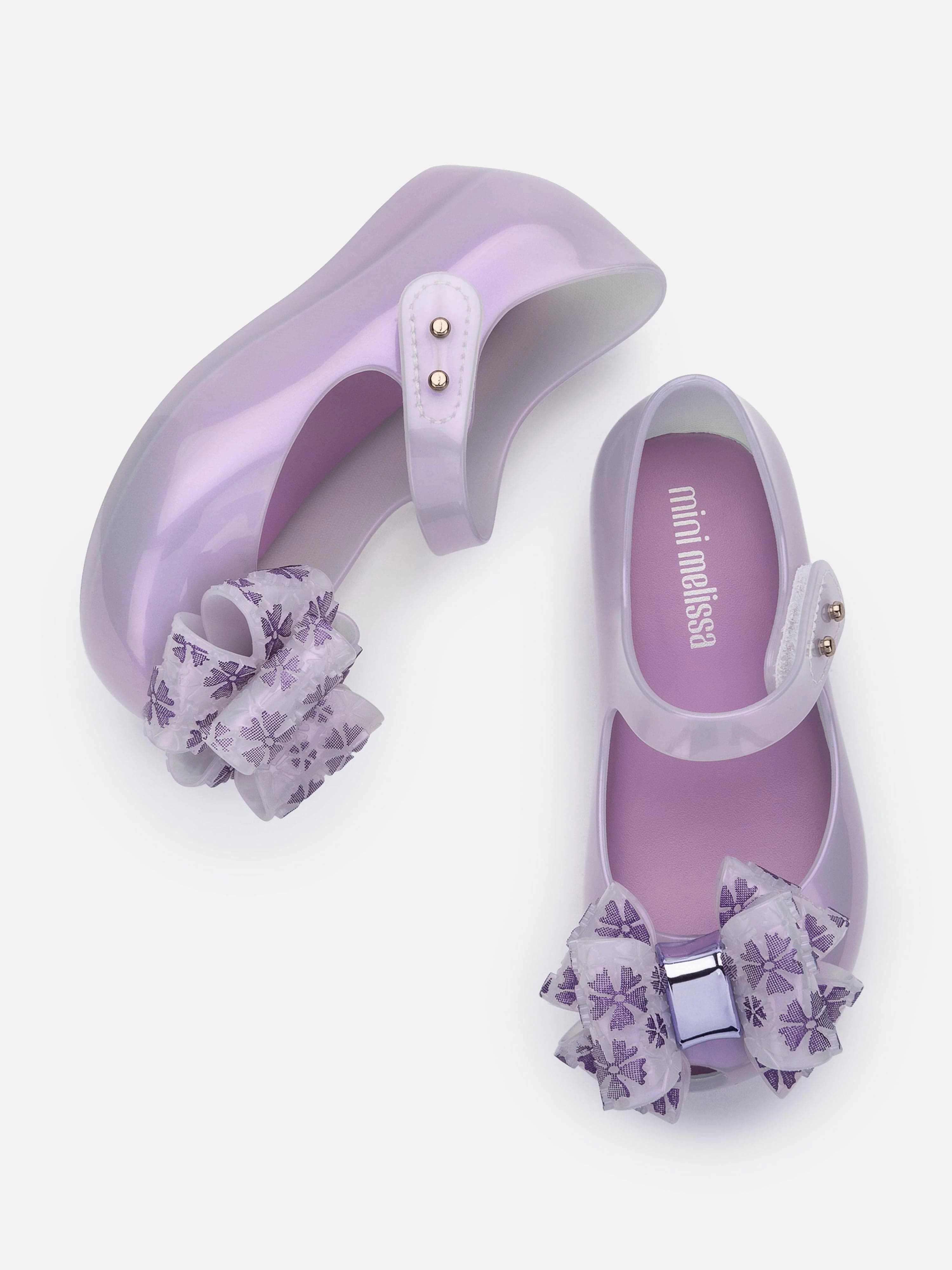 Jute Beach Tote, Discover New Arrivals Mini Melissa Girls Ultragirl Sweet Shoes in Purple