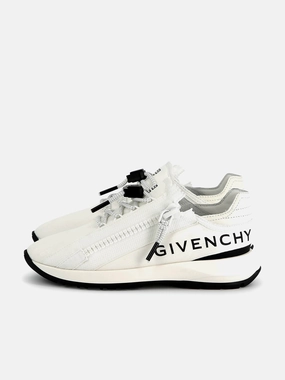 Your Next Favorite Affordable Goodie Boys Logo Zip Trainers in White Space Saver Perfectly Balanced