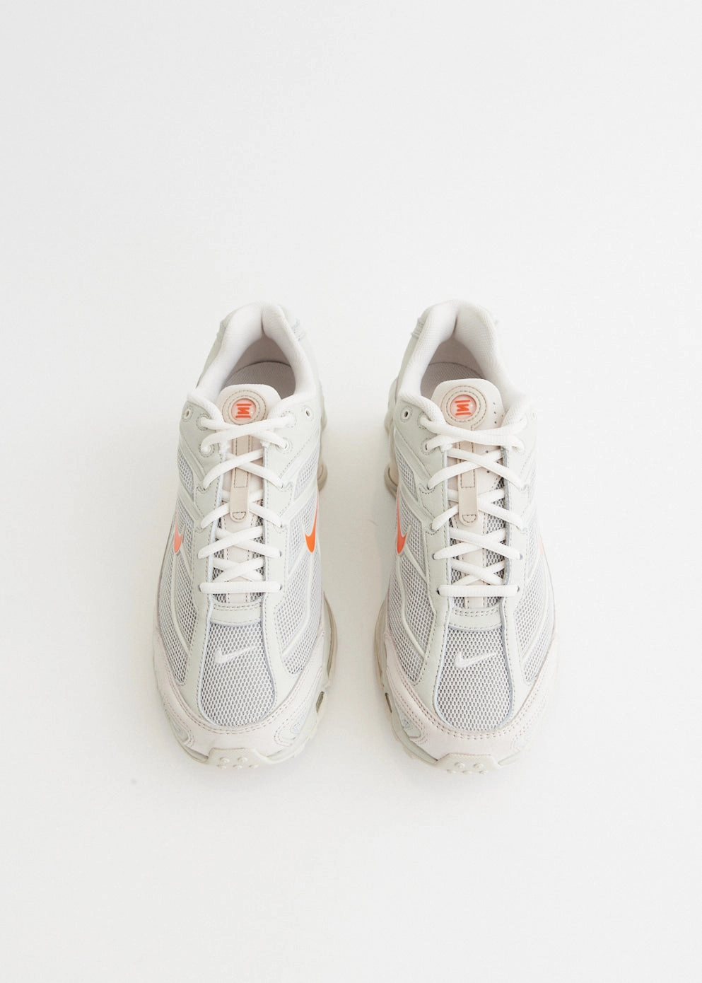 Cotton Shox Ride 2 'Light Bone Turf Orange' Sneakers Compact And Powerful