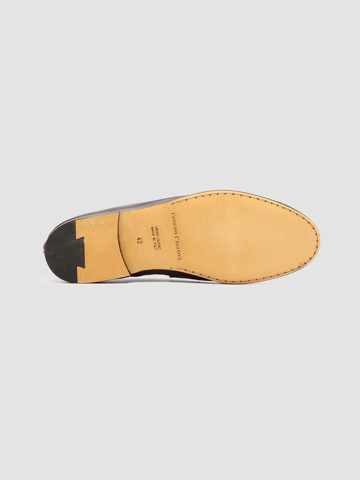 AIRTO 001 - Dark Brown Leather Penny Loafers