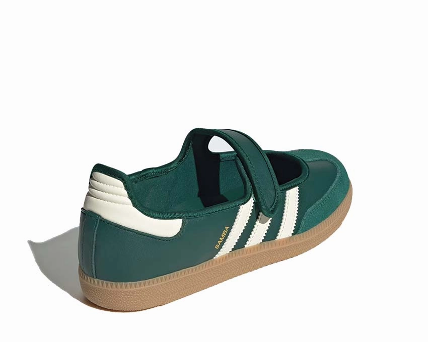 Adidas Samba Jane "Collegiate Green" Bold In Every Way, Magnetic Snap, Soft And Breathable