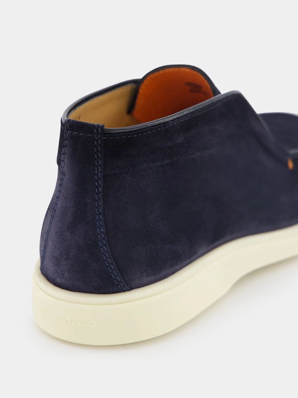Almond-Toe Suede Boots