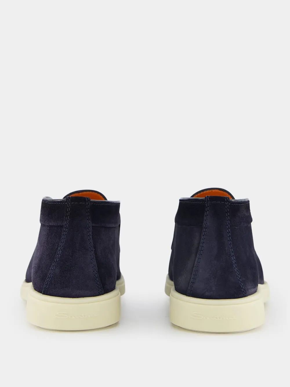 Almond-Toe Suede Boots