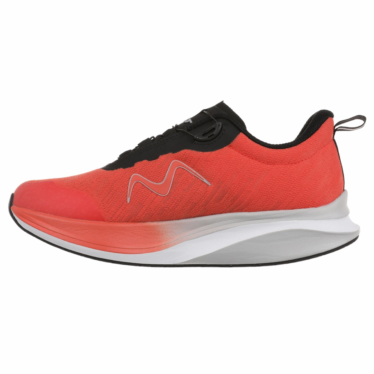 MBT Galado Textile Synthetic Women's Comfort Orange Red Trainers Brown Leather Duffel