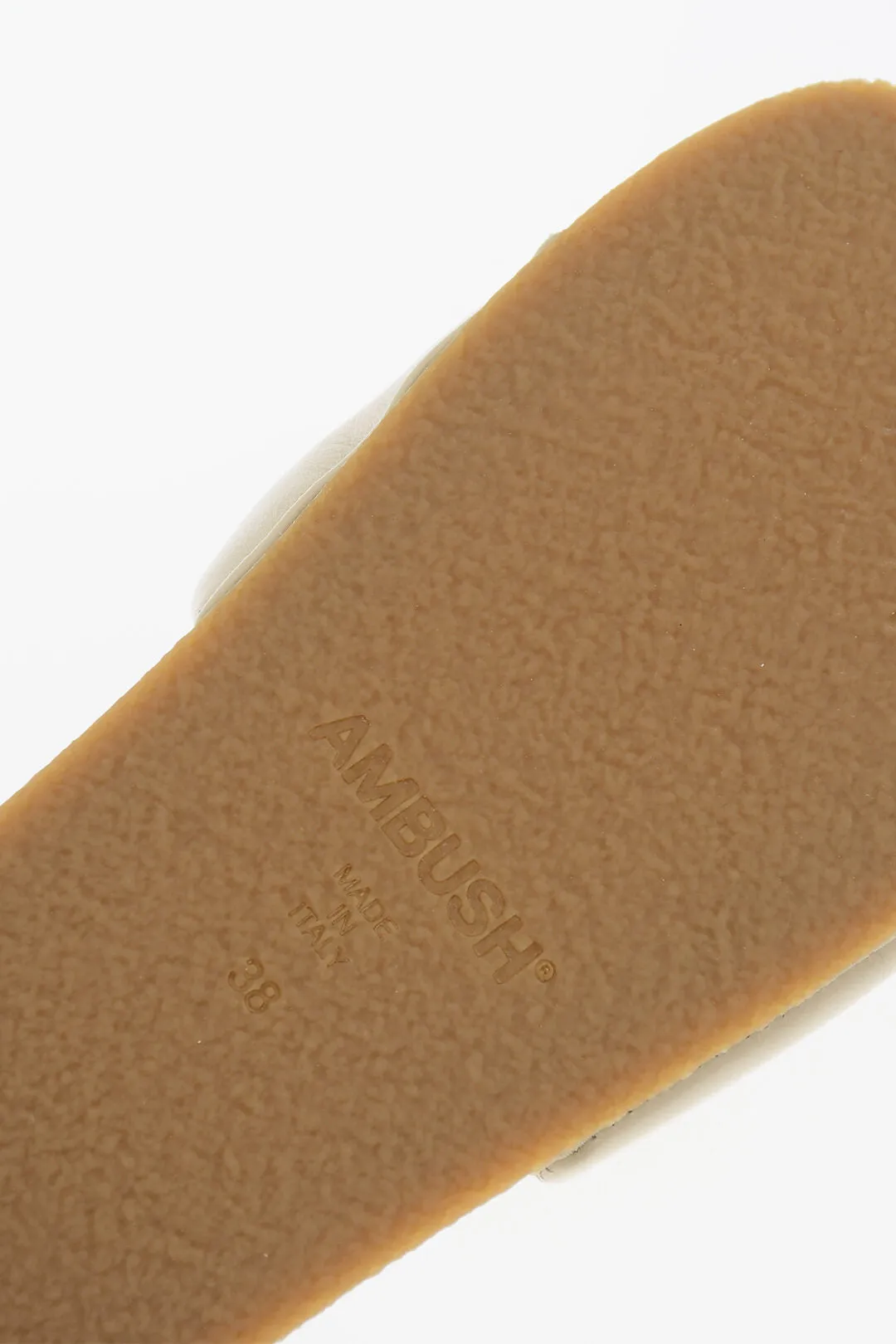 Ambush Solid Color Leather Slides