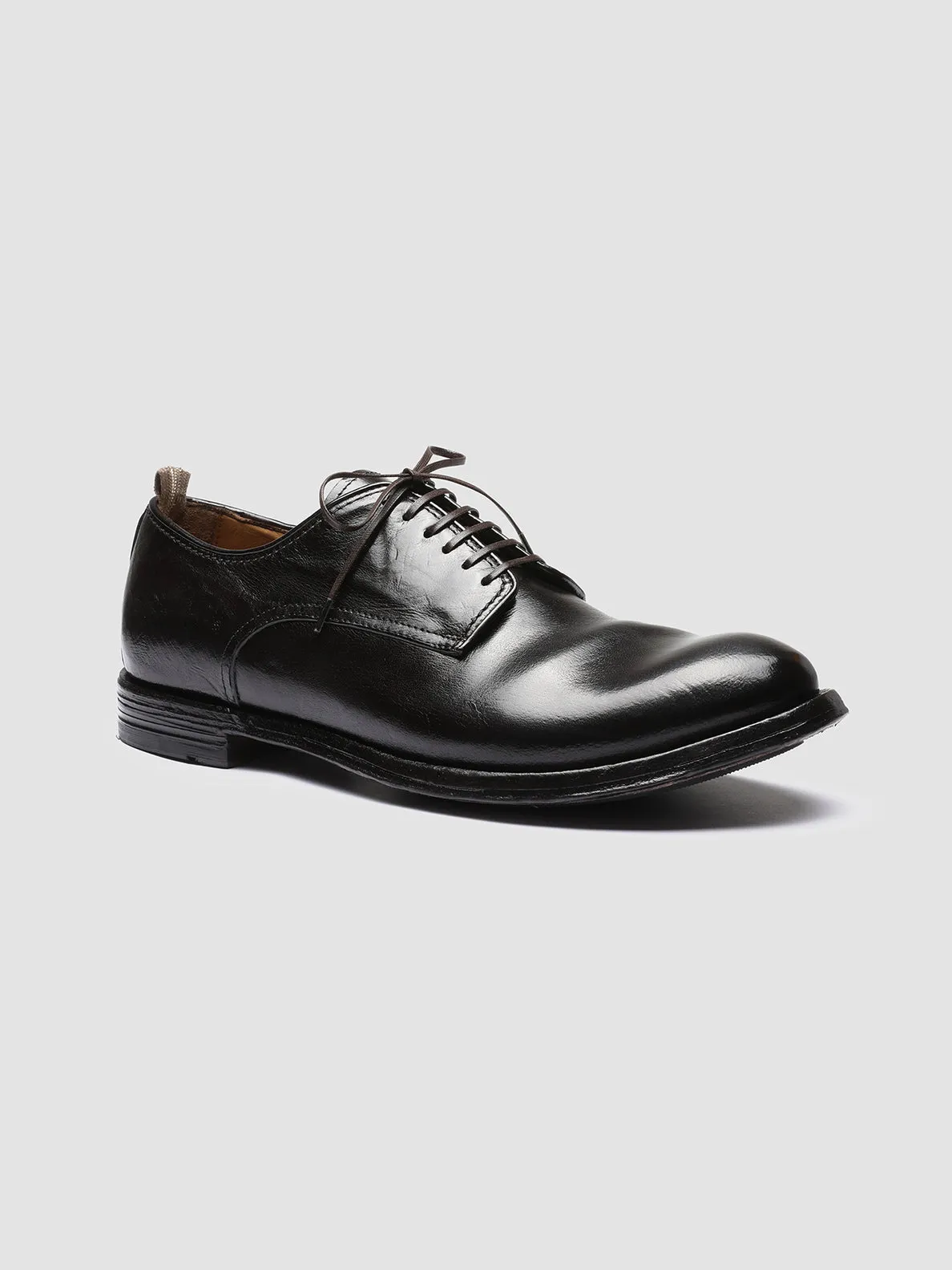 ANATOMIA 012 - Dark Brown Leather Derby Shoes