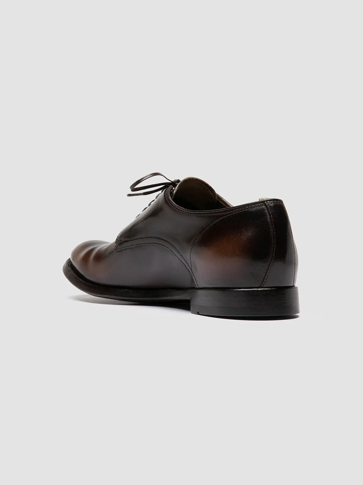 ANATOMIA 060 - Dark Brown Leather Derby Shoes