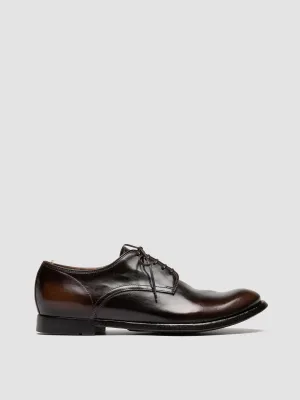 ANATOMIA 060 - Dark Brown Leather Derby Shoes