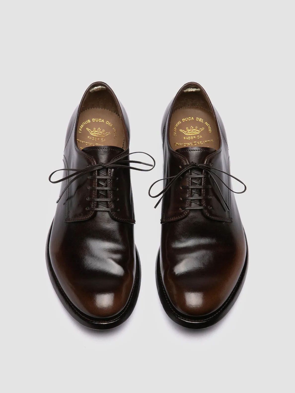 ANATOMIA 060 - Dark Brown Leather Derby Shoes