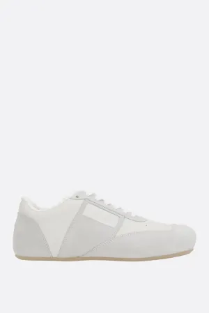 Anatomic sneakers in smooth leather and suede