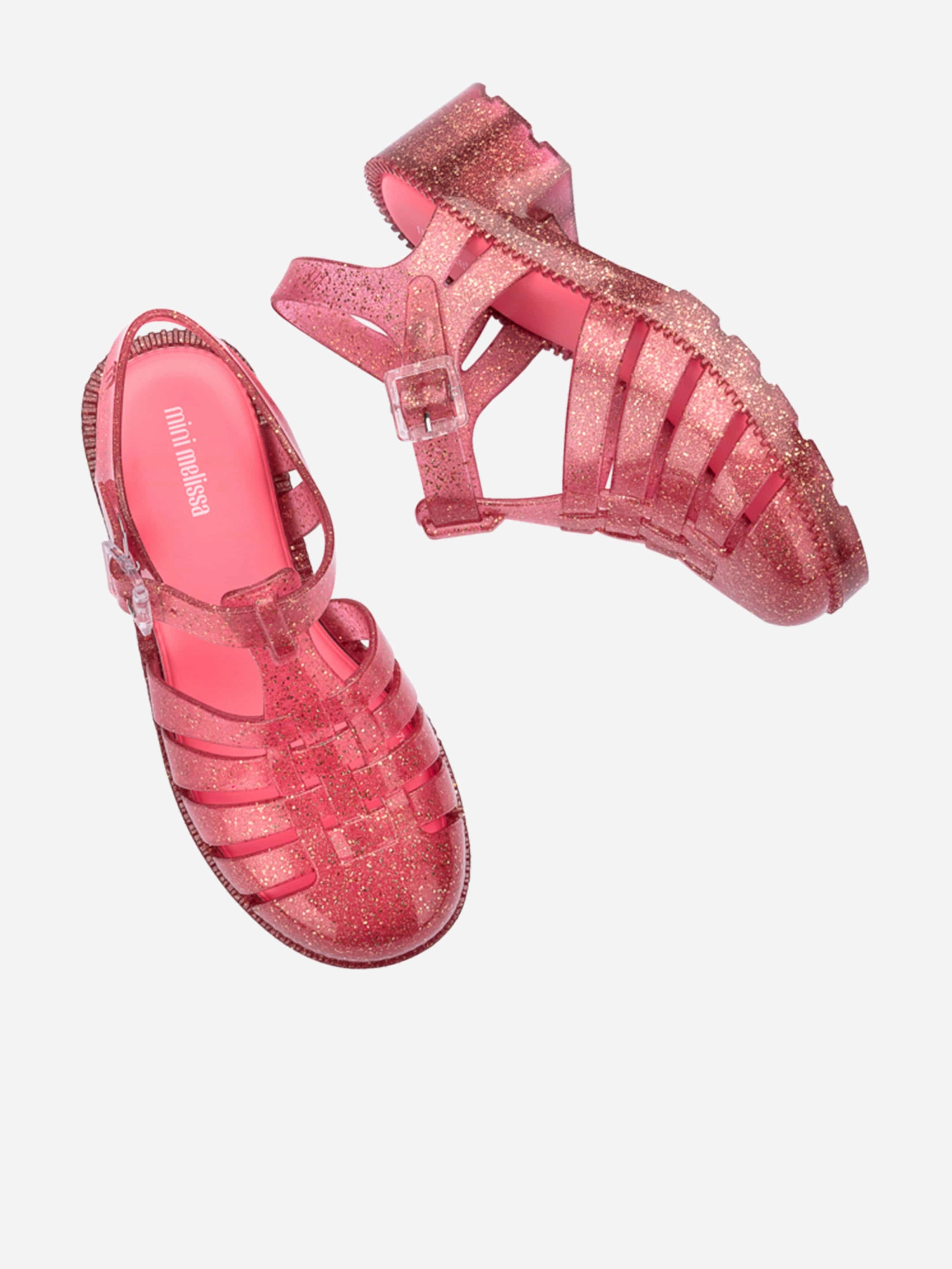 Girls Possession Heel Sandals in Pink Optimized For Daily Use