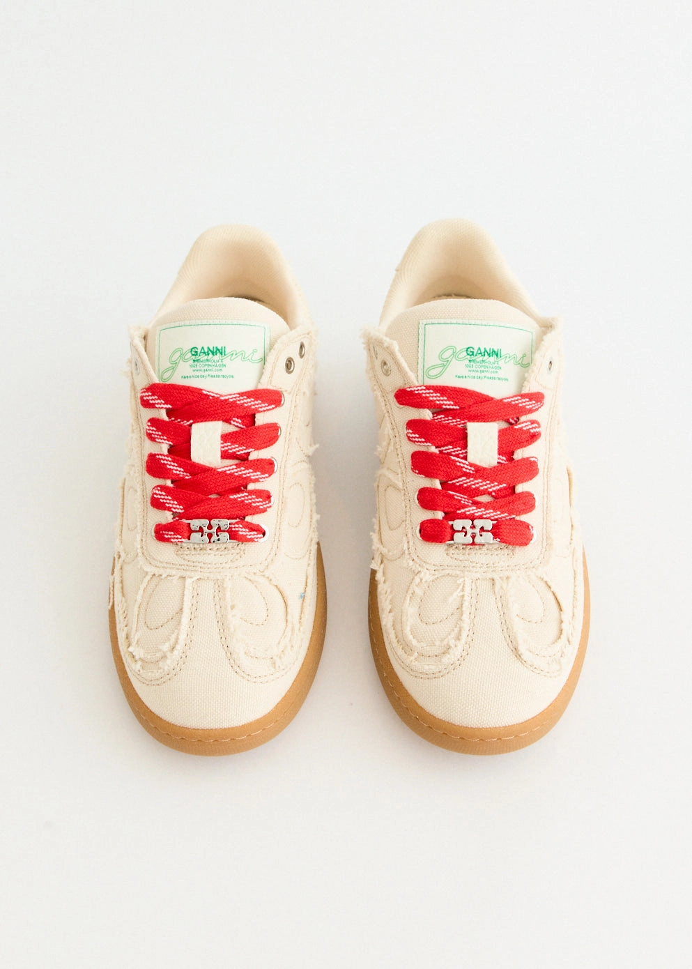 08 Canvas Raw Edge Sneakers Portable & Rechargeable, Casual
