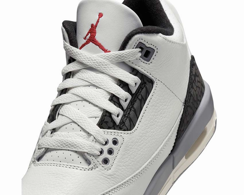 Minimalist Vibe Air Jordan 3 Retro GS "Cement Grey"