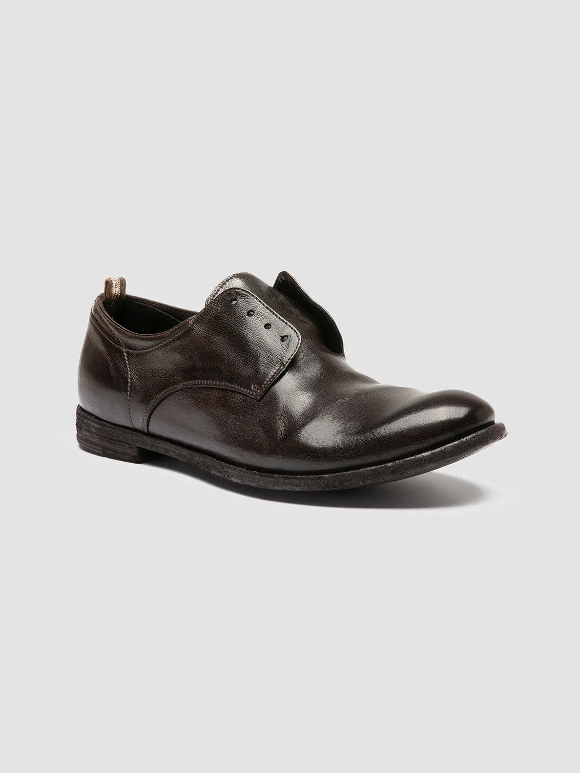 ARCHIVE 500 - Dark Brown Leather Derby Shoes