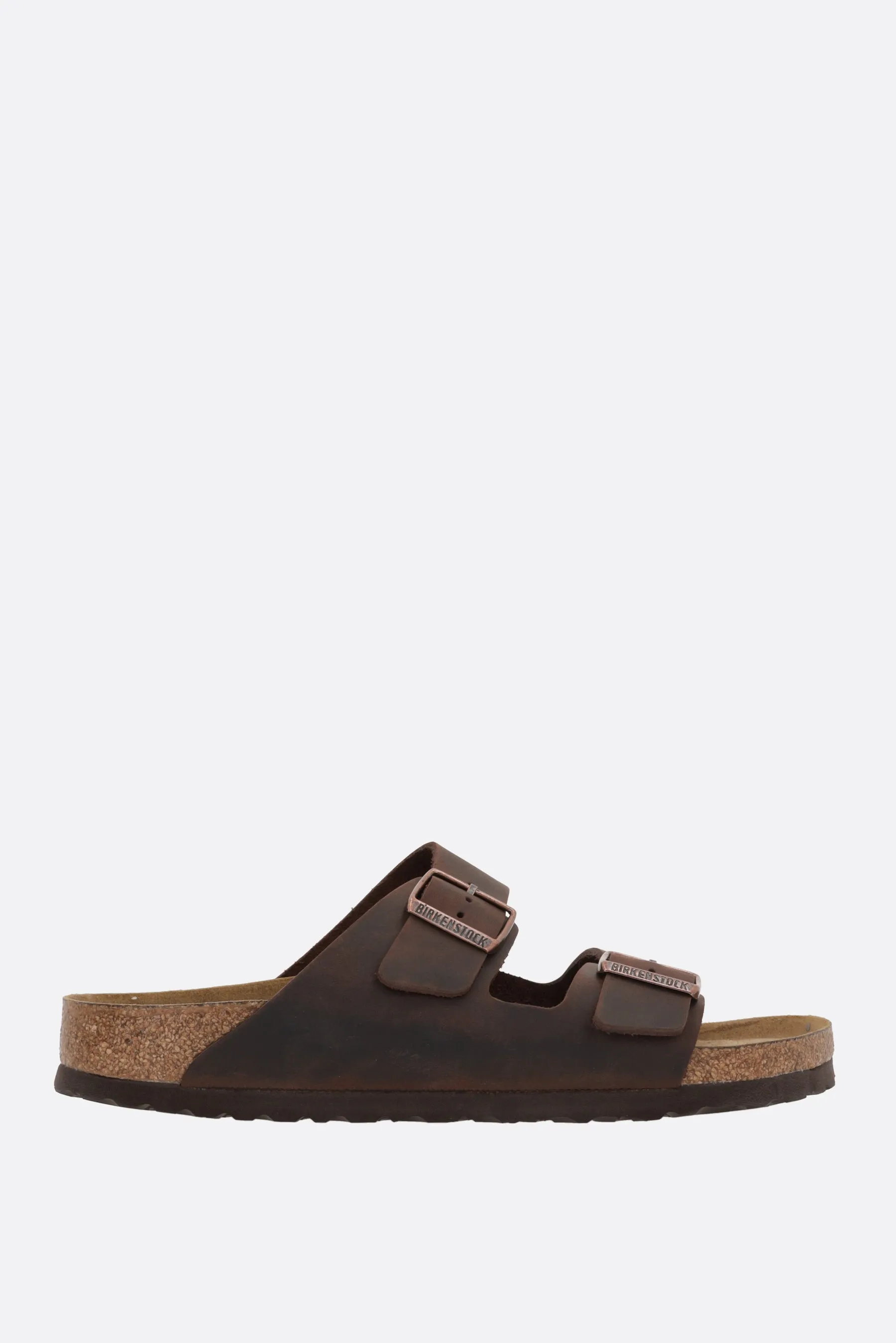 Arizona BS oiled leather flat sandals (Narrow Fit)