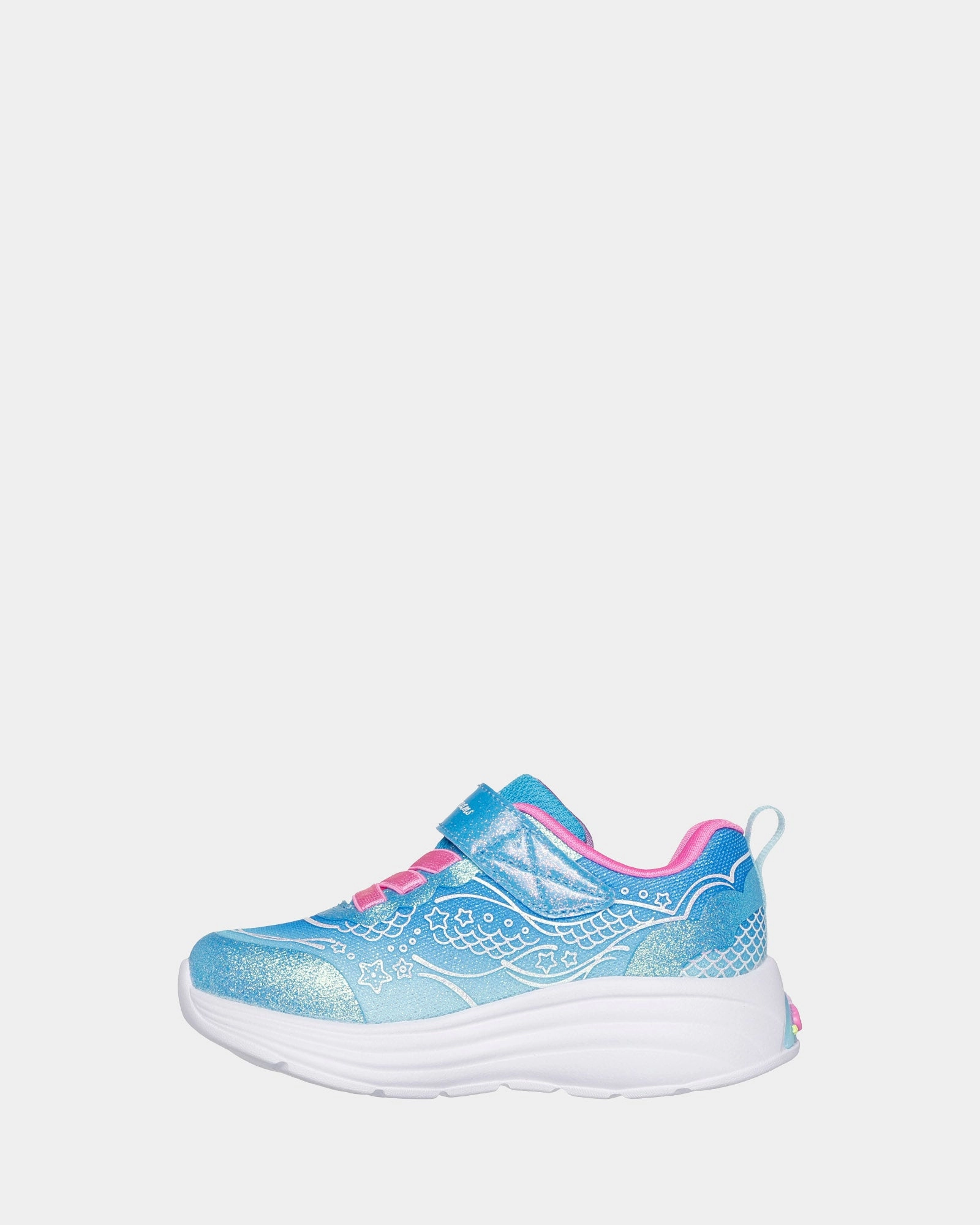 Croc-Embossed My Dreamers Lil Mermaid Inf G Blue Multi No-Fuss Design