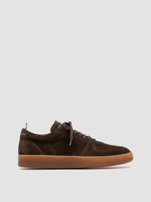 ASSET 001 - Dark Brown Suede Sneakers