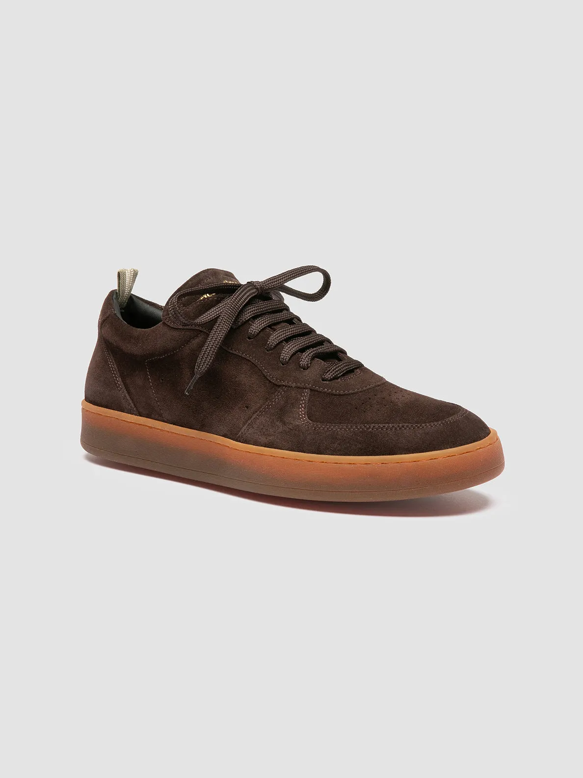 ASSET 001 - Dark Brown Suede Sneakers