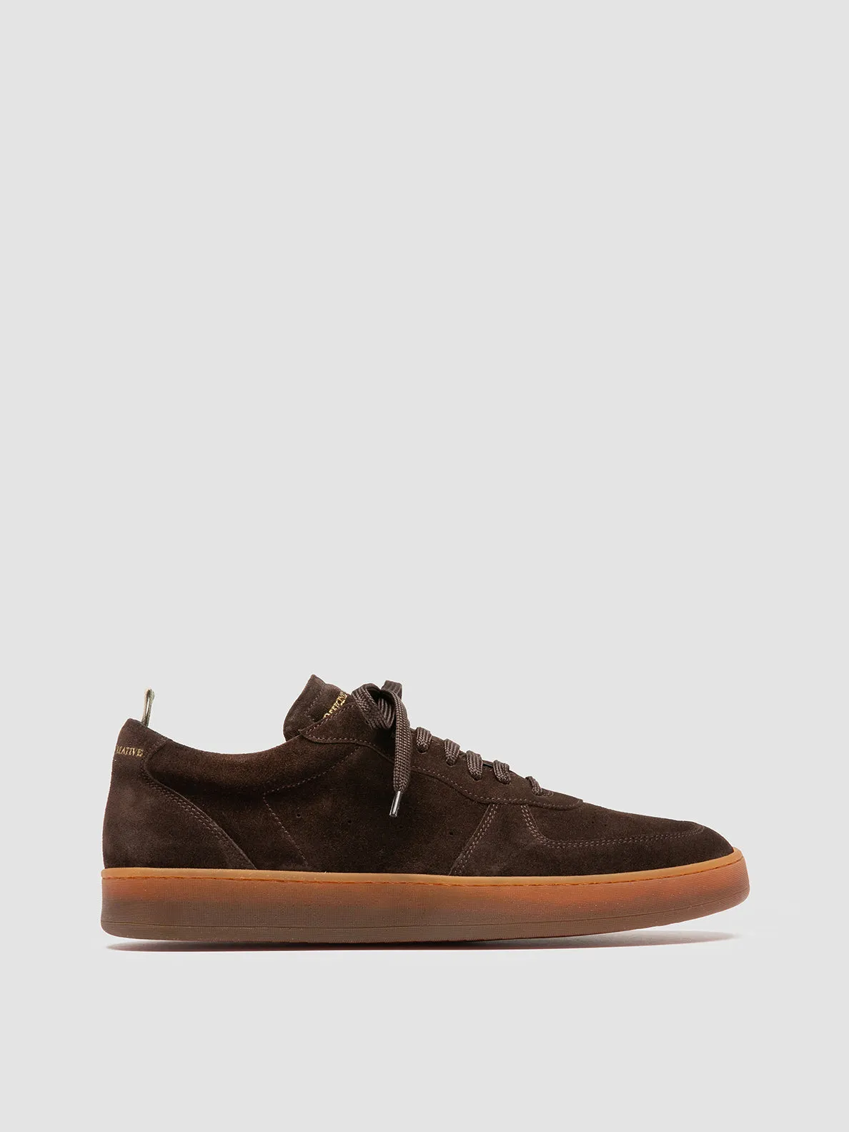 ASSET 001 - Dark Brown Suede Sneakers