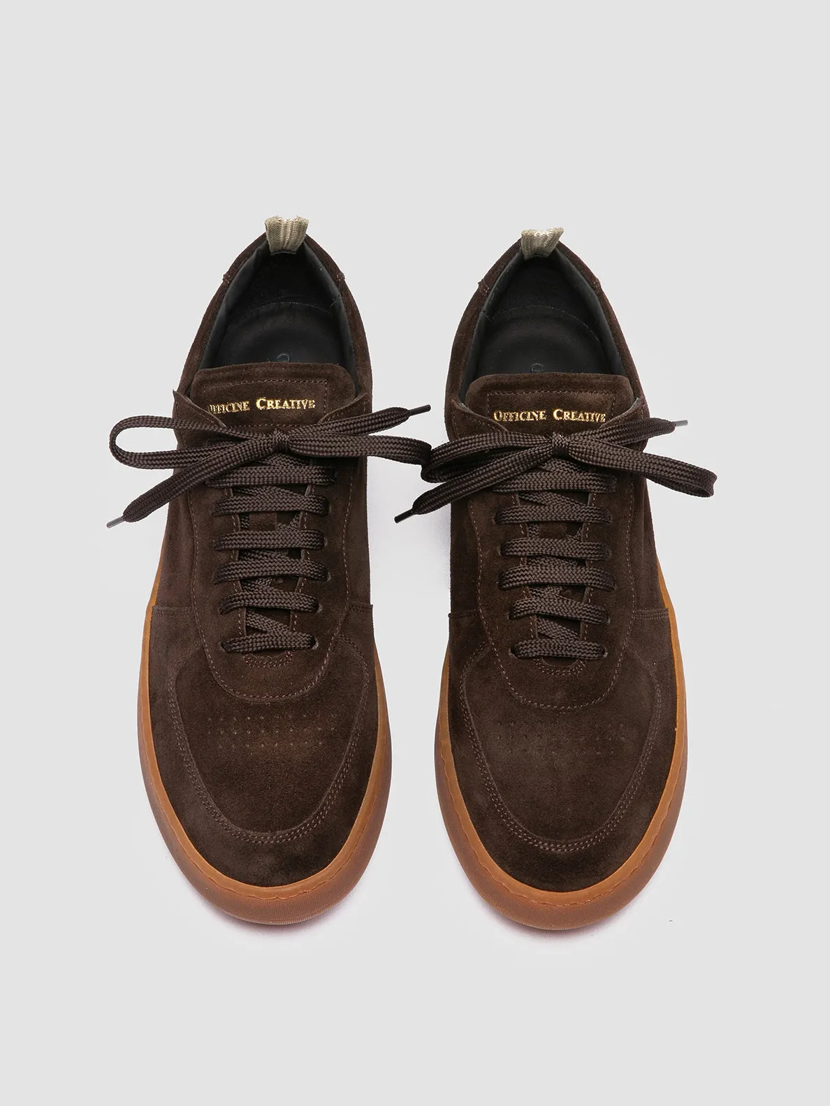 ASSET 001 - Dark Brown Suede Sneakers
