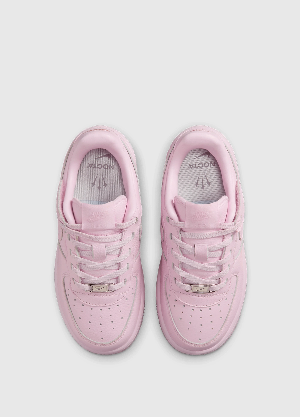 Trendy And Practical x NOCTA Air Force 1 Low 'Pink Foam' EasyOn Sneakers (PS) Built To Last