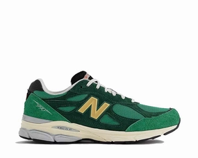 Back to school special New Balance 990 Made in USA "Green" Weekend Style Breathable Build, Get Ready To Impress