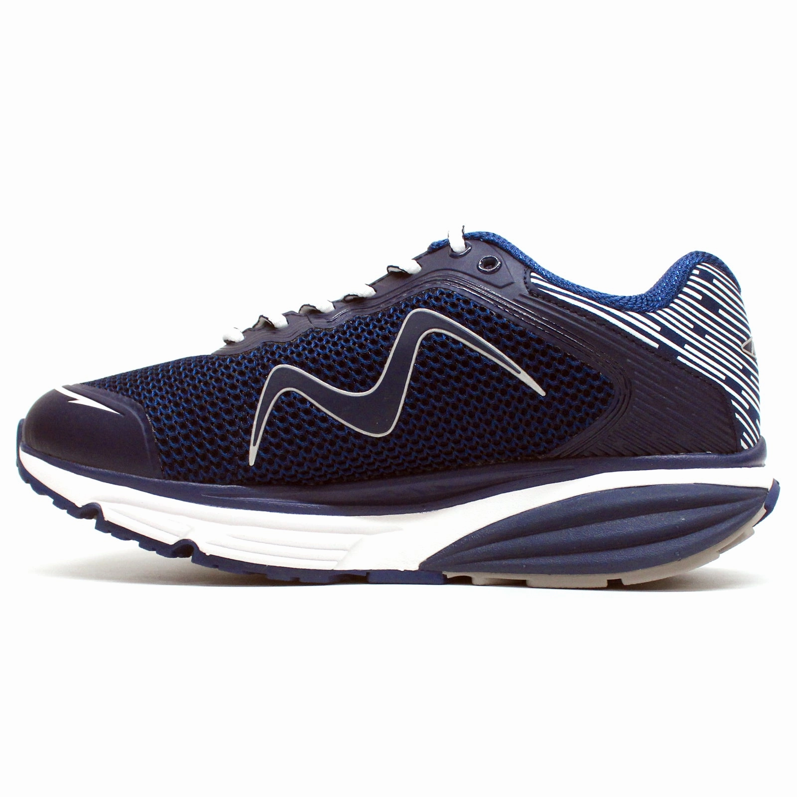 MBT Colorado X Synthetic Leather Women's Running Deep Navy Trainers Luxury, Wear It, Love It, Pack It And Go