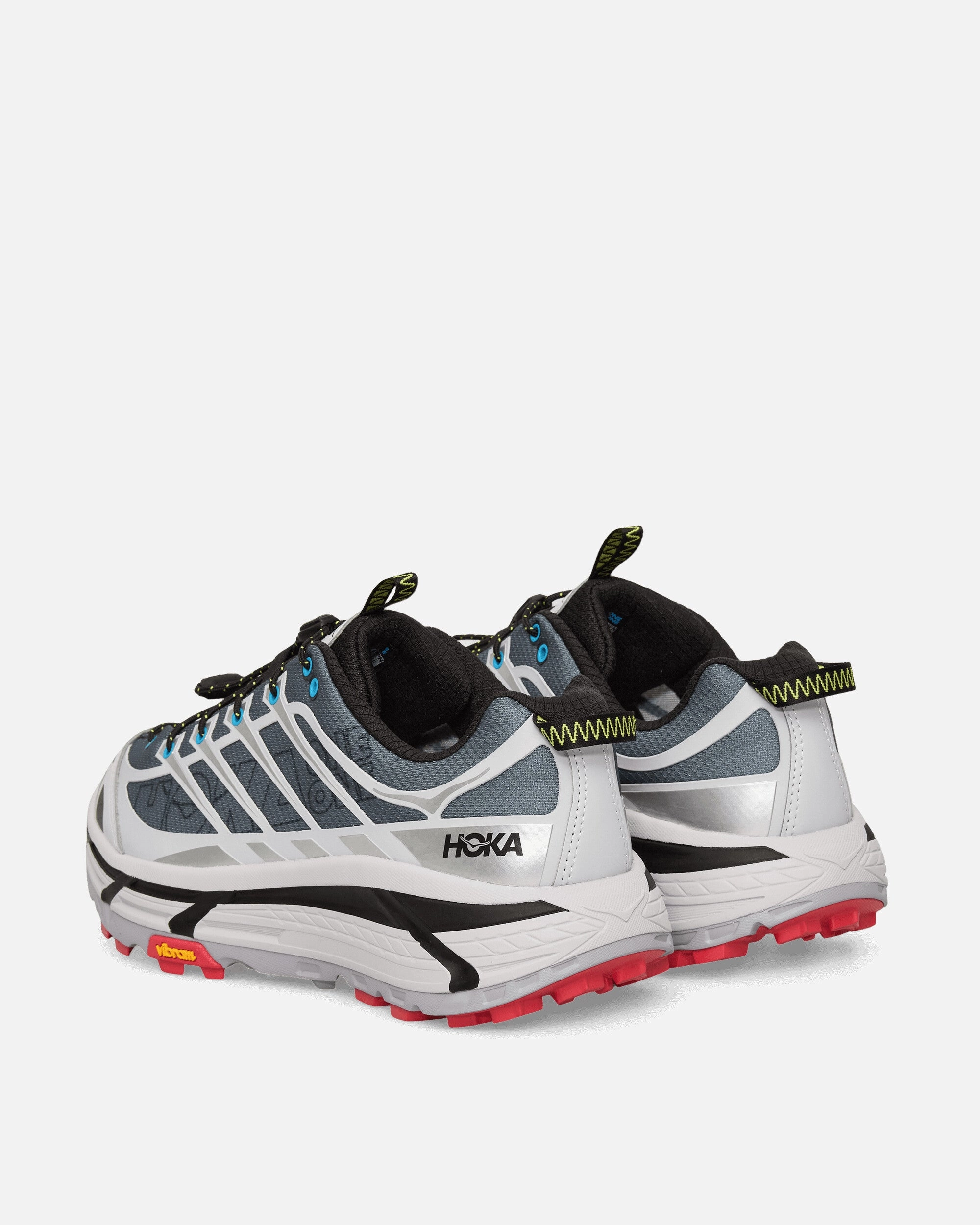 Collapsible Mafate Three2 Wordmark Sneakers Ash Grey / Outer Orbit